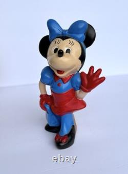Vintage 1980s, one of a kind Handmade 9 Ceramic Disney Figurines
