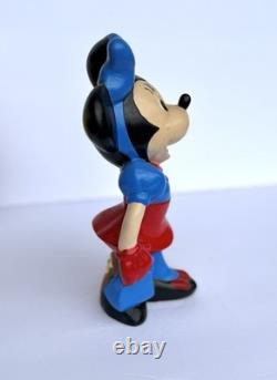 Vintage 1980s, one of a kind Handmade 9 Ceramic Disney Figurines