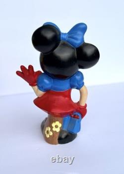 Vintage 1980s, one of a kind Handmade 9 Ceramic Disney Figurines