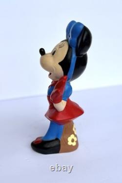 Vintage 1980s, one of a kind Handmade 9 Ceramic Disney Figurines
