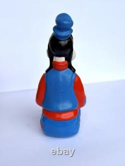 Vintage 1980s, one of a kind Handmade 9 Ceramic Disney Figurines