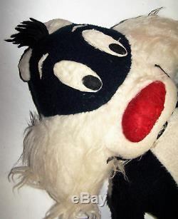 Vintage 34 Looney Tunes Sylvester the Cat Plush One Of A Kind