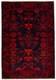Vintage 3'7 X 5'0 Traditional Hand Knotted Vegetable Dye Wool Area Rug