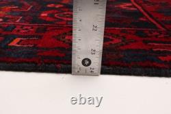 Vintage 3'7 x 5'0 Traditional Hand Knotted Vegetable Dye Wool Area Rug