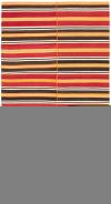 Vintage 4'10 X 8'10 Traditional Wool Hand Woven Oriental Area Rug