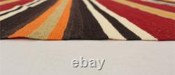 Vintage 4'10 x 8'10 Traditional Wool Hand Woven Oriental Area Rug