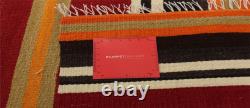 Vintage 4'10 x 8'10 Traditional Wool Hand Woven Oriental Area Rug
