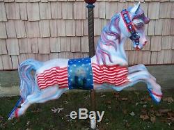 Vintage, 50`s, full size, carousel, horse, making, mold, rare one of a kind. C-5