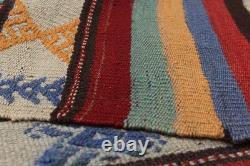 Vintage 5'10 x 9'10 Traditional Wool Hand Woven Oriental Area Rug