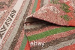Vintage 5'2 x 9'9 Traditional Wool Hand Woven Oriental Area Rug