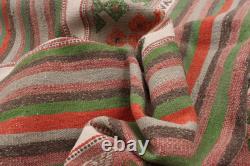 Vintage 5'2 x 9'9 Traditional Wool Hand Woven Oriental Area Rug