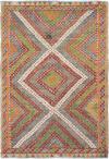 Vintage 6'9 X 9'8 Traditional Wool Hand Woven Oriental Area Rug