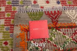 Vintage 6'9 x 9'8 Traditional Wool Hand Woven Oriental Area Rug