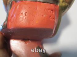 Vintage Alexander Backer Chalkware 2 shelf Sitter figurines Arabian line 1960's