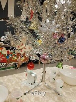 Vintage Aluminum Christmas Tree (one Of A Kind)