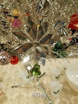 Vintage Aluminum Christmas Tree (one Of A Kind)