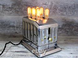 Vintage Art Deco Toastmaster Toaster Conversion Lamp One Of A Kind Steampunk