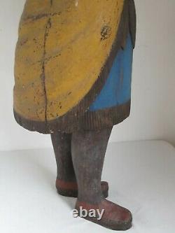 Vintage Cigar Store Figure Fiberglass after Robb one of a kind