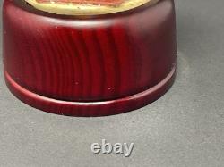 Vintage Columbia Pictures Logo Snowglobe Torch Lady Advertising One Of Its Kind