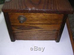 Vintage Hamm's Smooth & Mellow Beer Oak Wooden Jockey Box One of a Kind