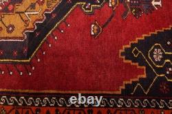 Vintage Hand-Knotted Area Rug 3'4 x 6'3 Traditional Oriental Wool Carpet