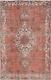 Vintage Hand-knotted Area Rug 5'10 X 9'4 Traditional Wool Carpet