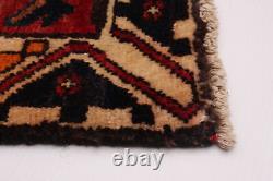Vintage Hand-Knotted Area Rug 5'1 x 8'3 Traditional Wool Carpet
