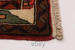 Vintage Hand-Knotted Area Rug 5'2 x 6'7 Traditional Wool Carpet