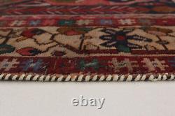 Vintage Hand-Knotted Area Rug 5'3 x 9'10 Traditional Wool Carpet