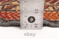 Vintage Hand Woven Area Rug 4'4 x 6'1 Traditional Wool Oriental Carpet