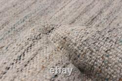 Vintage Hand Woven Area Rug 5'1 x 8'3 Traditional Wool Oriental Carpet