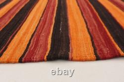Vintage Hand Woven Area Rug 6'2 x 10'11 Traditional Wool Oriental Carpet