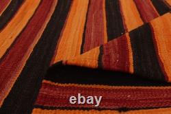 Vintage Hand Woven Area Rug 6'2 x 10'11 Traditional Wool Oriental Carpet