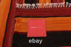 Vintage Hand Woven Area Rug 6'2 x 10'11 Traditional Wool Oriental Carpet