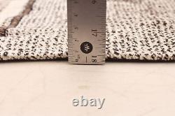 Vintage Hand Woven Carpet 3'11 x 6'6 Traditional Wool Kilim Rug