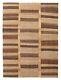 Vintage Hand Woven Carpet 4'11 X 6'8 Traditional Wool Kilim Rug