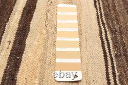 Vintage Hand Woven Carpet 4'9 x 6'7 Traditional Wool Kilim Rug