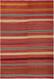 Vintage Hand Woven Carpet 5'3 X 8'0 Traditional Wool Kilim Rug