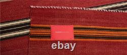 Vintage Hand Woven Carpet 5'3 x 8'0 Traditional Wool Kilim Rug