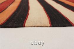 Vintage Hand Woven Carpet 5'4 x 11'0 Traditional Wool Kilim Rug