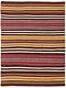 Vintage Hand Woven Carpet 5'4 X 7'5 Traditional Wool Kilim Rug