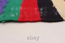 Vintage Hand Woven Carpet 5'4 x 9'1 Traditional Wool Kilim Rug