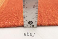 Vintage Hand Woven Carpet 7'10 x 9'10 Traditional Wool Kilim Rug