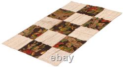Vintage Hand Woven Kilim Rug 3'10 x 6'5 Traditional Wool Carpet