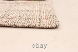 Vintage Hand Woven Kilim Rug 3'10 x 6'5 Traditional Wool Carpet