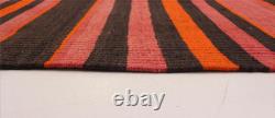 Vintage Hand Woven Kilim Rug 5'11 x 10'3 Traditional Wool Carpet