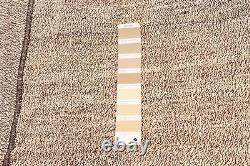 Vintage Hand Woven Kilim Rug 5'3 x 7'8 Traditional Wool Carpet