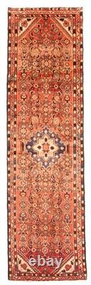 Vintage Hand-knotted Runner Rug 2'6 x 9'6 Traditional Oriental Wool Carpet
