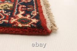 Vintage Hand-knotted Runner Rug 2'7 x 9'10 Traditional Oriental Wool Carpet