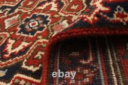 Vintage Hand-knotted Runner Rug 2'7 x 9'10 Traditional Oriental Wool Carpet